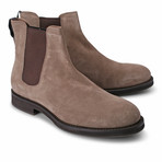 Two-Tone Leather Chelsea Boot // Brown (Euro: 39)