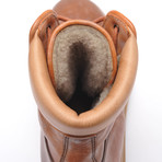 Shearling Fur Lined Hiking Boot // Brown (Euro: 42.5)