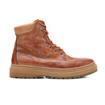 Shearling Fur Lined Hiking Boot // Brown (Euro: 41)