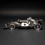 Racecar // Steel Scrap Figurine