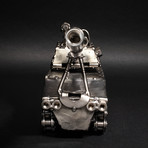 Tank // Steel Scrap Figurine