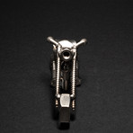 Motorcycle // Steel Scrap Figurine