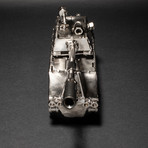 Tank // Steel Scrap Figurine