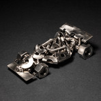 Racecar // Steel Scrap Figurine