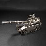 Tank // Steel Scrap Figurine