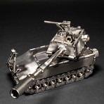 Tank // Steel Scrap Figurine