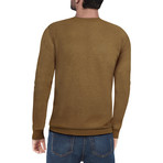 Slim Crew Neck Sweater // Copper (L)