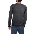 Slim V-Neck Sweater // Heather Charcoal (XL)
