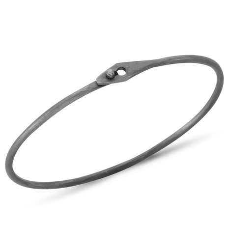 Thin Clamp Bracelet (Small: (2.1"- 2.3" Ø))