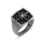 Compass Ring (Size: 8)