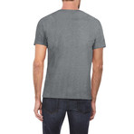 Basic Crew Neck T Shirt  // Charcoal (L)