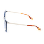 Women's 7097 Sunglasses // Blue + Silver