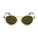 Givenchy // Men's 7091 Sunglasses // Peach + Green