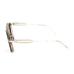 Calvin Klein // Men's CKNYC1883S Sunglasses // Brown + Crystal Taupe