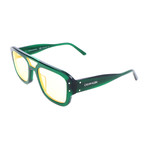 Men's CKNYC1953S Sunglasses // Crystal Green + Clear