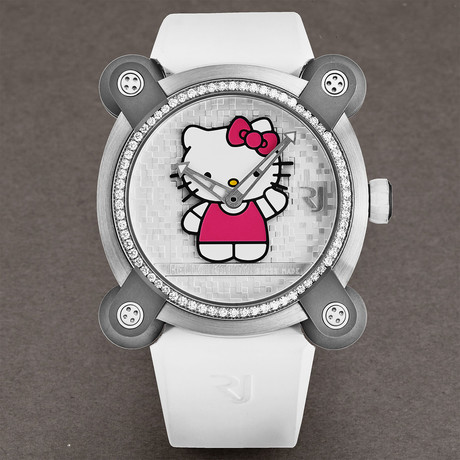 RJ Ladies Moon Invader Hello Kitty Automatic // RJ.M.AU.IN.023.03 // New