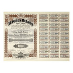 Vintage World Stock and Bond Certificate Collection // Set of 12