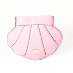 Boutique Women's Seashell Shoulder Bag // Pink