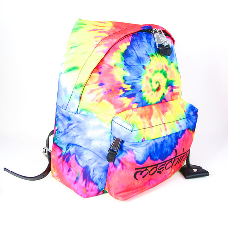 Women's Tie-Dye Nylon Backpack // Multicolor