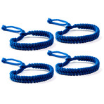 MosquitNo Nano-Tech Woven Bracelet Multipacks // Navy (Set of 2)