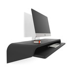 Minimal Wall Desk // Black (Small)