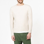 Crew Neck Sweater // Beige (XL)