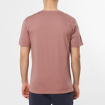 V-Neck T-shirt // Rosewood (XL)
