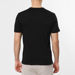 Slim-Fit Pocket Crew Neck T-Shirt // Black (M)