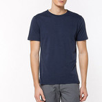 Crew Neck T-Shirt // Navy Blue (XL)