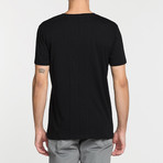 Band V2 Crew Neck T-Shirt // Black (L)