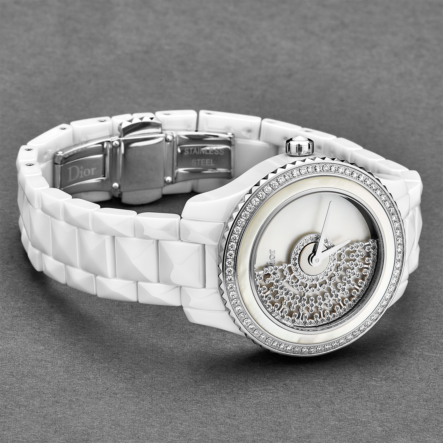 Dior Ladies White VIII Automatic // CD123BE1C001 - Dior - Touch of Modern