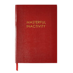 Masterful Inactivity // Red (Small Book)