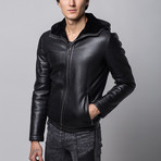 Connor Leather Jacket // Black (Euro: 54)