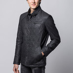 Keele Leather Jacket // Black (Euro: 62)