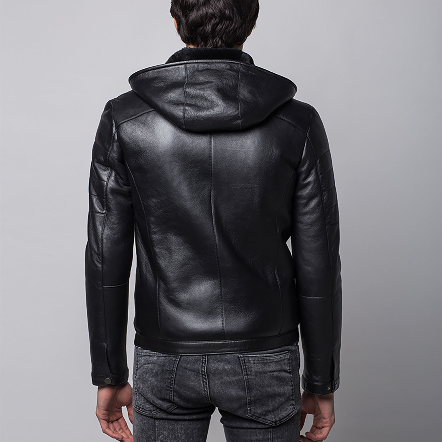 Connor Leather Jacket // Black (Euro: 58) - Deriderim - Touch of Modern