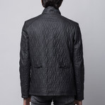 Keele Leather Jacket // Black (Euro: 54)