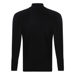 Zip Sweater // Black (XS)