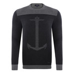 Anchor Sweater // Anthracite + Black (3XL)