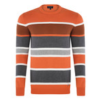 Stripe Pullover // Orange (L)