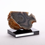 Agate Geode + Acrylic Base