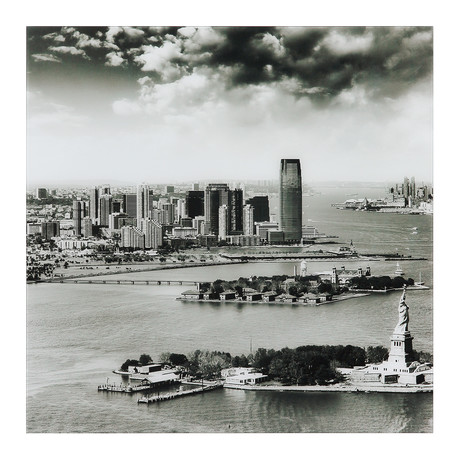 New York Skyline // Frameless Printed Tempered Art Glass (New York Skyline A)