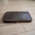 Macbook Portfolio (Antique Brown)