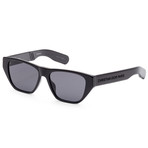 Women's Direction Sunglasses // Black + Gray