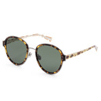 Women's Diorcelestial Sunglasses // Light Havana + Green