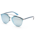 Women's Reflected Sunglasses // Blue