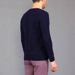 Jurgen Tricot Sweater // Dark Blue (L)