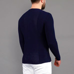 Michael Tricot Sweater // Dark Blue (L)