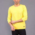 Rico Tricot Sweater // Yellow (L)
