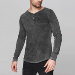 Ashton Long Sleeve Shirt // Anthracite (Medium)