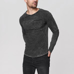 Bradley Long Sleeve Shirt // Anthracite (Small)